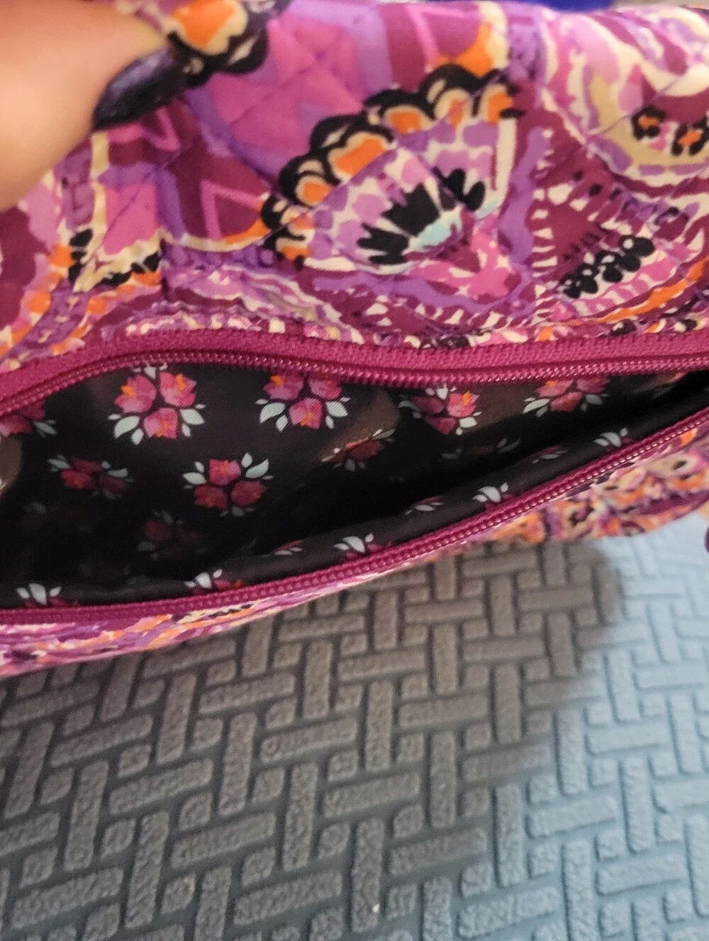 Vera Bradley Iconic Shoulder Bag  Dream Tapestry NWT